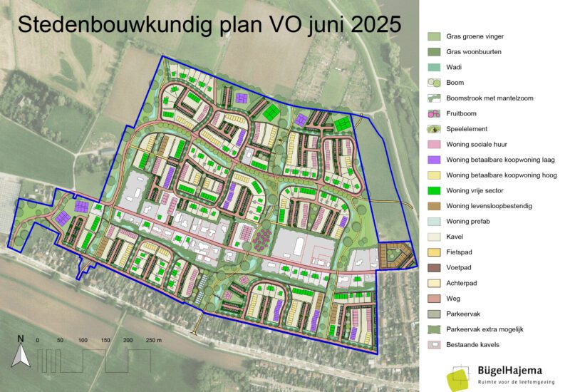 Concept stedenbouwkundige plankaart juni 2025