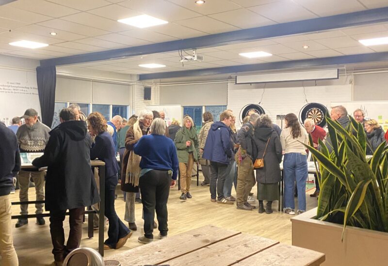 Veel belangstelling tijdens inloopavond 27 januari
